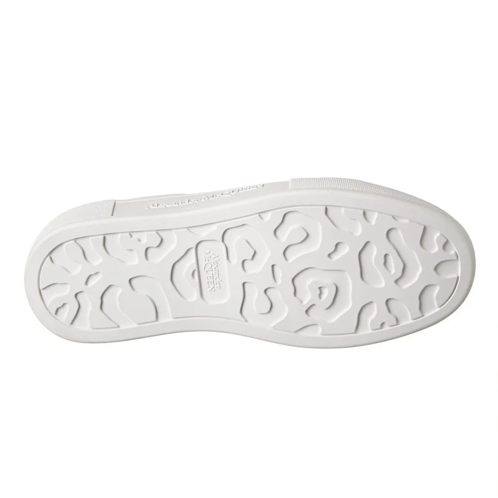 ❗️SOLD❗️Alexander McQueen Deck Plimsoll Canvas & Suede Sneakers white - Picture 11 of 11